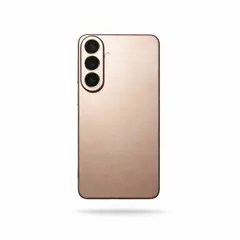 GENERICO - Case Silicona Para Samsung Galaxy A17 rosado gold