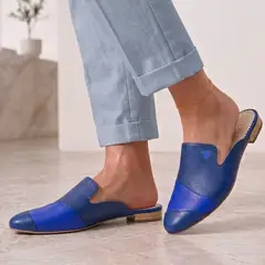 GENERICO - Zapatos mules Mujer Misshus Iris mix azul ci
