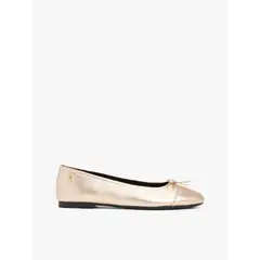 TOMMY HILFIGER - ZAPATOS METALLIC TOE-CAP LTHR BALLERIN TH