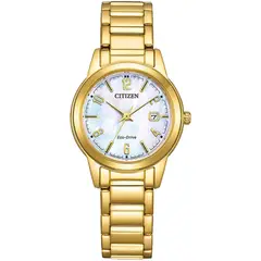 CITIZEN - Reloj colecction Eco-Drive Dorado FE1242-78D