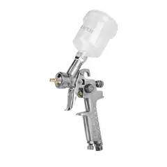 Truper - Pistola pretoque gravedad HVLP vaso plástico, 1 mm, - 11097