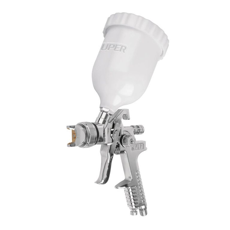 Pistola para pintar gravedad HVLP vaso plástico, 1.4 mm, - 12128
