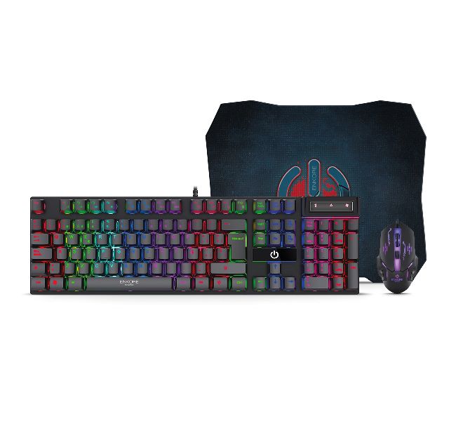 Kit Gamer Bravio Ent G1000-3+ Teclado + Mouse Usb + Pad Mouse