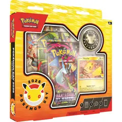 POKEMON - Cartas TCG Day 2026 - Pikachu 30 Cards Set Español