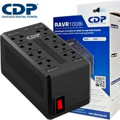 CDP - Estabilizador de Voltaje RAVR1008I 900VA / 450W 8 Tomas