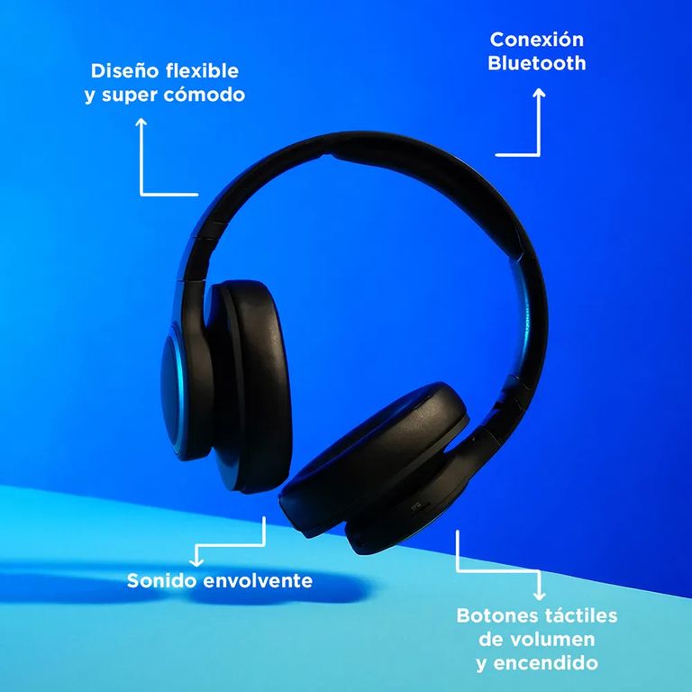 AUDIFONO INALAMBRICO OSITO MZ 49 PARA NIÑOS COLORES