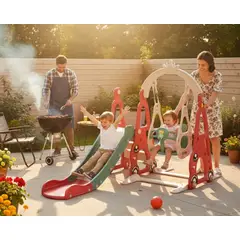 GENERICO - Centro De Juegos Tobogán Columpio Niños Multifuncional Recreativo