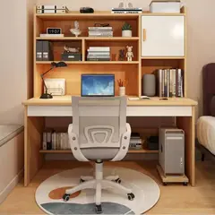 GENERICO - Mesa de Escritorio Vintage Librero Mueble de Madera Hogar Habitación