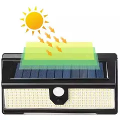 GENERICO - Lámpara Solar Con Sensor De Movimiento