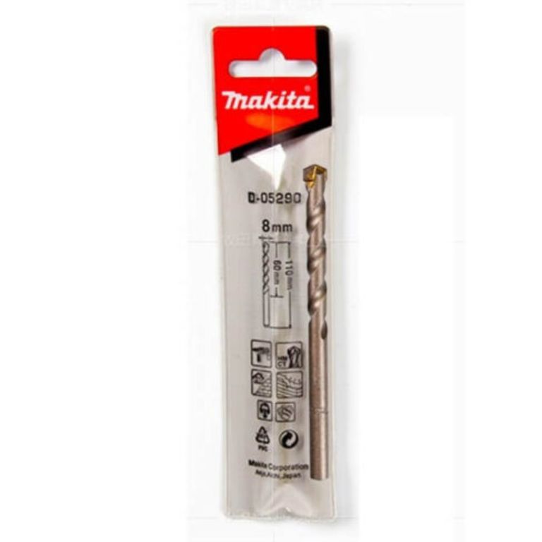 Broca para Concreto 8mm x 110mm D-05290 - Gris