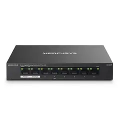 MERCUSYS - Switch PoE+ Gigabit 8 Puertos MS108GP 7 PoE+ 65W para Cámaras IP