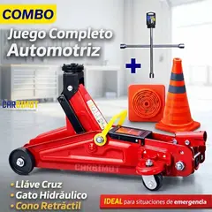 GENERICO - Gata hidraulica tipo lagarto vehicular para autos y camionetas