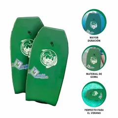 GRAVITAL - Tabla Bodyboard de Natación 41” GR-41 Dinámica Verde