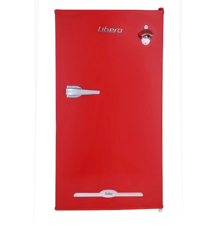 Frigobar Retro LFB-90R 91L Rojo