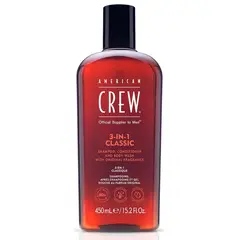 AMERICAN CREW - 3-in-1 Shampoo, Conditioner and Body Wash 450ml