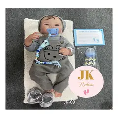 GENERICO - BEBE REBORN REALISTA CON SONIDO Y ACCESORIOS