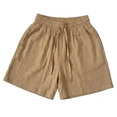 GENERICO - SHORTS EN LINO PARA DAMA