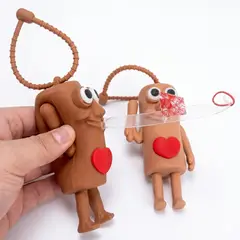 GENERICO - Muñequito Tung Tung Sahur con Lengua Extensible