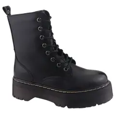 CHALADA - Botin Mujer Negro Plataforma Pool-3