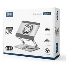 IDOCK - BASE CON COOLER PARA LAPTOP IDK PREMIUM W360