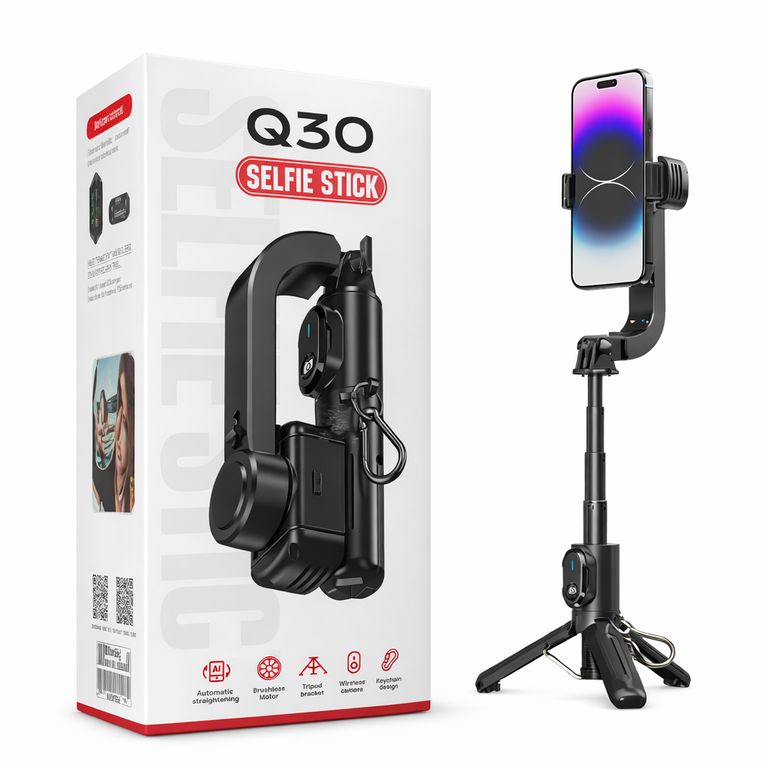 Palo Selfie Con Soporte Tripode Portátil