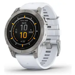 GARMIN - Epix Gen 2 – Smartwatch Premium Activo 47mm Titanio Blanco (Reacondicionado)