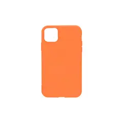 GENERICO - Case Siliconado Para iPhone 11 Coral