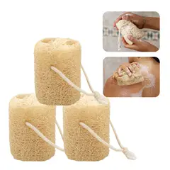 BAMBOO BALANCE - Esponja Vegetal Multiusos - Luffa Tripack