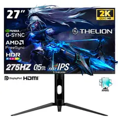 UNIVERSAL - Monitor Gaming IPG27FQI, 27 Fast IPS, 2K QHD, 275Hz, 0.5ms, FreeSync, G-Sync