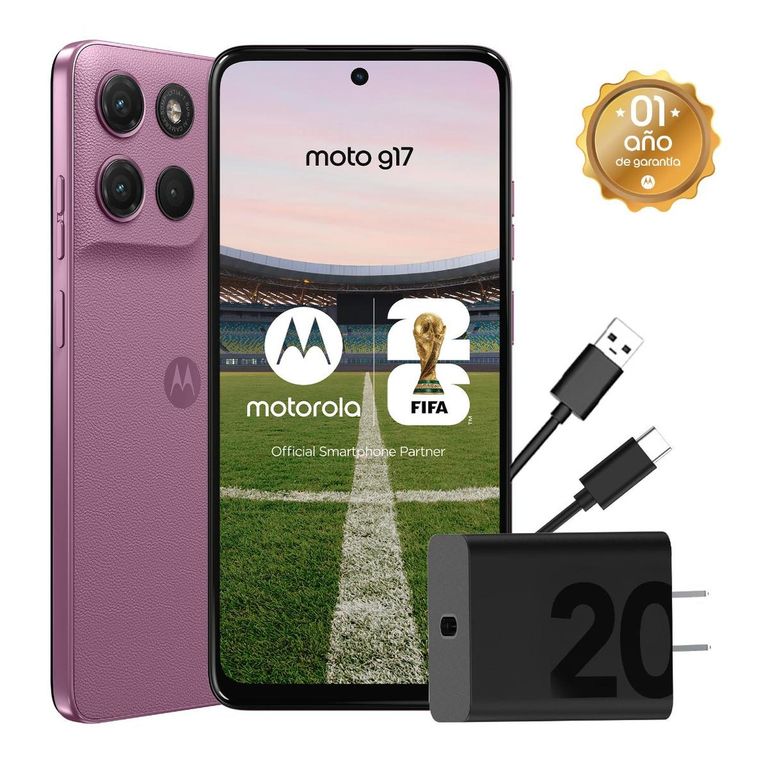 G17 XT2623-1 PE BX 4+128 SS GEN 4GB128GB Rosa