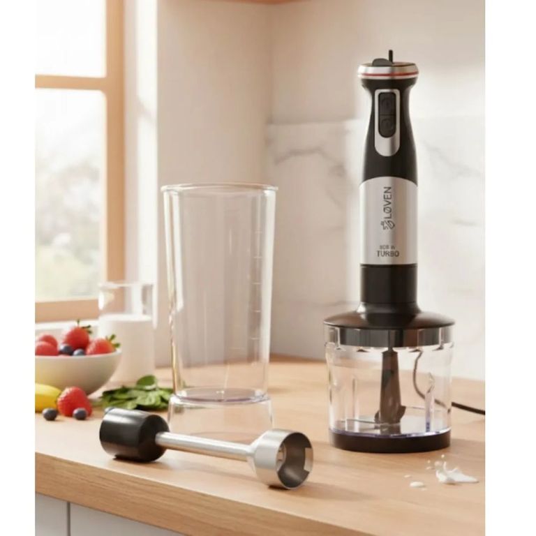 BATIDORA INMERSIÓN MP800-CLA 800W 1L MULTIFUNCIÓN ACERO