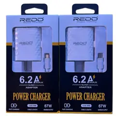 XERACOM - CARGADOR DE CELULAR REDD TIPO V8-MICRO 67W