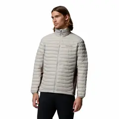 COLUMBIA - Casaca Hombre Powder Pass Gris