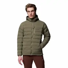 COLUMBIA - Parka Pluma Hombre Drift Peak Verde