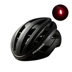 Rockbros - Casco con Luz para Ciclismo y Scooter