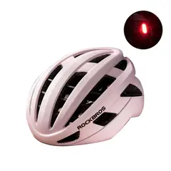 Rockbros - Casco con Luz para Ciclismo y Scooter