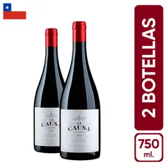 GENERICO - Vino tinto LA CAUSA País pack x2 botellas