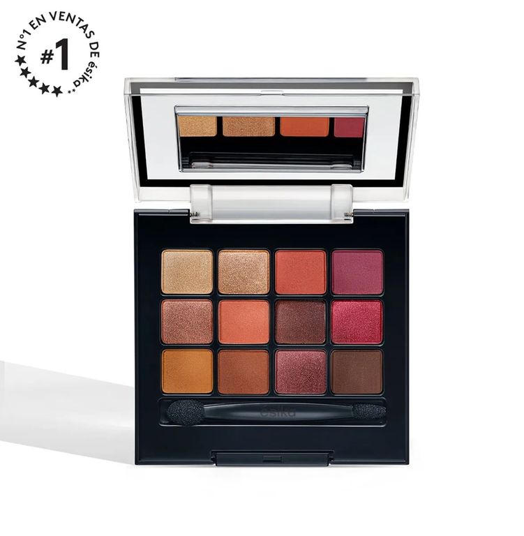 Paleta de Sombras para Ojos x12 Eye PRO - HEAT BRONZE - ALTA PIGMENTACION
