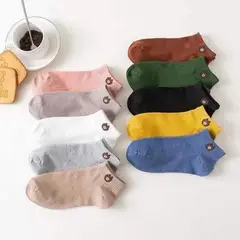 GENERICO - Medias Kawaii niños Osito Multicolor -10 Pares