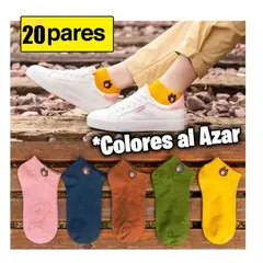 GENERICO - Medias Kawaii niños Osito Multicolor -20 Pares