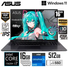 ASUS - Laptop Vivobook 16 X1605VA-MB1440 Intel Core i7-13620H 16GB RAM 512GB SSD 16" WUXGA