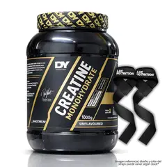 DORIAN YATES - Creatina 1 KG - Creatina Monohidratada DY + Straps