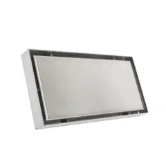 FRATELLI - SUMIDERO DE ACERO REVERSIBLE SATINADO 20 X 10 CM