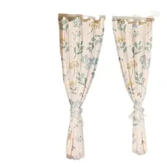 DANWEILE - Cortinas opacas de doble capa, cortinas opacas transparentes colgantes 1,8 m x 2 m