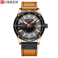 CURREN - Reloj Hombre - Café