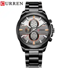 CURREN - Reloj Hombre - Negro
