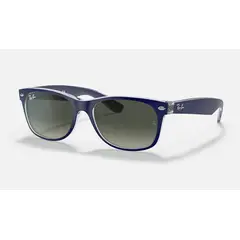 RAY BAN - Anteojos de Sol Nuevo Wayfarer Mezcla de Colores Degradado Gris- RayBan RB2132 605371 55-18