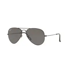 RAY BAN - Anteojos de Sol Aviator Total Black polarizado - RayBan RB3025 002/48 58-14