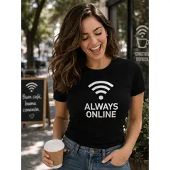 NEBULA - Polo Mujer - Always Online