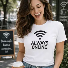 NEBULA - Polo Mujer - Always Online